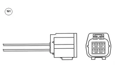 Produktbild von NTK von NGK 90663 Lambdasonde für MAZDA 6 Kombi (GH) vor-Kat