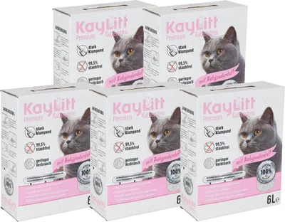 Produktbild von Katzenstreu 30L (26 Kg) duftend Klumpstreu Haustierstreu Einstreu Haustier