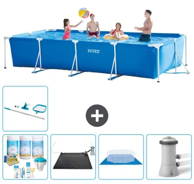 Produktbild von Rechteckiger Frame Pool - 450x220x84 cm - 6-teilig S20843