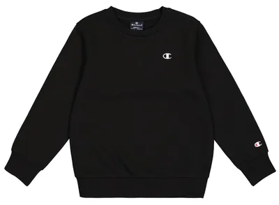 Immagine prodotto di Felpa con collo a coste Champion Legacy Basics, modello B-Ultralight Powerblend, per ragazzi, colore nero, taglia 9-10 anni