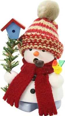 Produktbild von Schneemann (11,5cm) Räuchermann von Christian Ulbricht