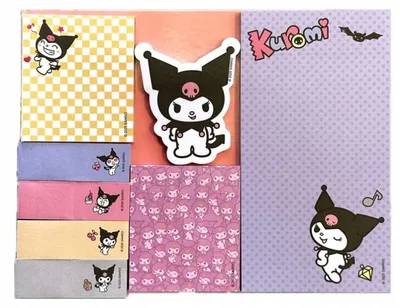 Image de Lot de post-it Kuromi Majewski
