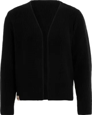 Produktbild von Knit Factory Lenny Kurze Strickjacke - Schwarz - 40/42