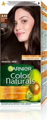 Obrázek produktu pro Garnier Barva na Vlasy 3.12 v Nuanci Ledově Hnědá