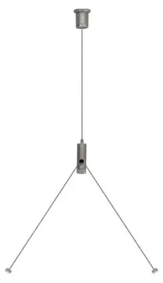 Produktbild von Ridi-Leuchten Y-Seilpendelbefestigung Trapez, Zyl, 1,5m, 1Stk ZSPT2Z190
