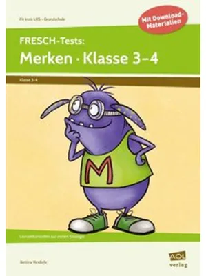 Immagine prodotto di FRESCH-Tests: Merken - Klasse 3-4