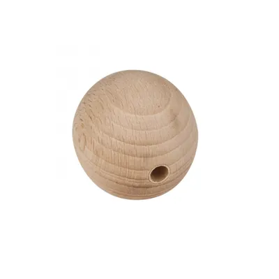 Produktbild von Ersatzteile & Bastelbedarf  Rohholzkugel Bohrung 8,0mm BxHxT 50x50x50mm NEU