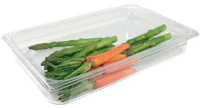 Productafbeelding van GN containers, transparant, formaat 1/1, hoogte 65 mm