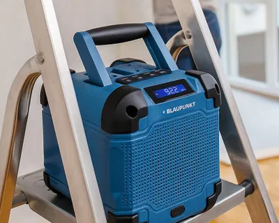 Produktbild von Blaupunkt Baustellenradio mit Bluetooth, Blau