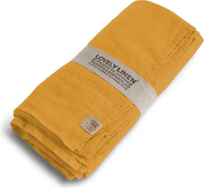 Produktbild von Lovely Linen Lovely Tischdecke Leinen honey 100 x 100 cm
