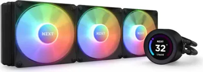 Produktbild von NZXT Kraken Elite 360 RGB Prozessor All-in-One-Flüssigkeitskühler 12 cm Schwarz 1 Stk.
