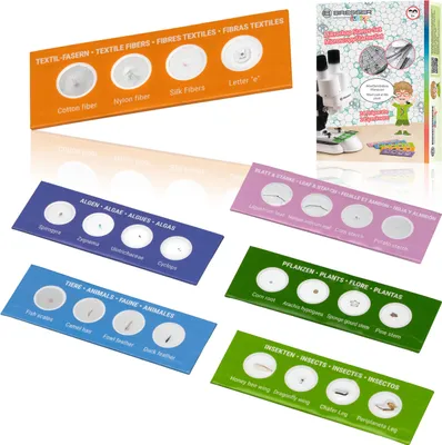 Produktbild von 24 Dauerpräparate Mikroskop-Starter-Set