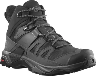 Produktbild von SALOMON SHOES X ULTRA 4 MID GTX Black/ 000 Black/Magnet/Pearl Blue 42.5