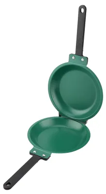 Obrázok produktu pre Obojstranná panvica, skladacie panvice, keramický povrch pre domácnosť, s nepriľnavým povrchom, pre kuchynský riad