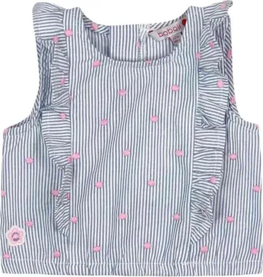Produktbild von Boboli Poplin ärmellose Bluse Blau 9 Months Mädchen Blau 9 Months