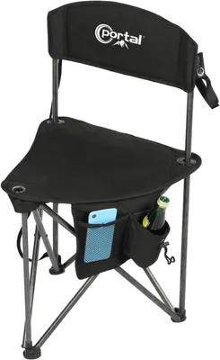 Produktbild von Faltbarer Campingstuhl mit Rückenlehne und Seitentasche