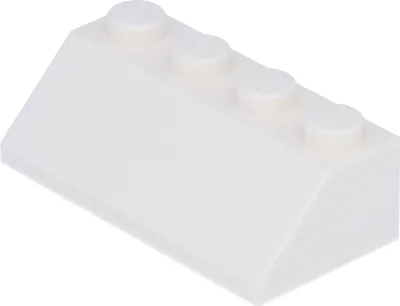 Obrázok produktu pre LEGO® 2x4 strešné tašky Strecha biela - 3037 NOVINKA! Množstvo 25x