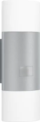 Produktbild von STEINEL L 910, Wandbeleuchtung für den Außenbereich, Silber, Weiß, Aluminium, Kunststoff, IP44, Eingang, II