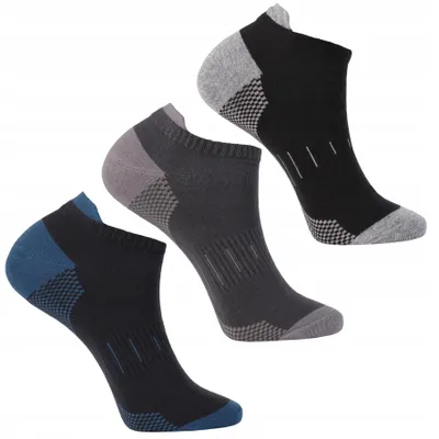 Produktbild von Moraj Herren Baumwoll-Sportsocken Knöchelhohe 3 Paar 43-45
