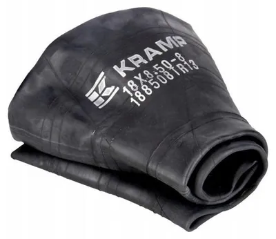 Image de CHAMBRE À AIR ROBUSTE POUR TRACTEUR ET TONDEUSE 18X8,50-8, valve droite TR13