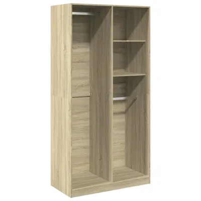 Obrázok produktu pre vidaXL Šatníková skriňa Sonoma Dub 100x50x200 cm odvodený výrobok z dreva
