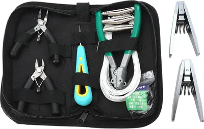 Productafbeelding van Badmintonracket-snaartool, professioneel, efficiënt set voor het spannen van tennisrackets, geschikt voor doe-het-zelf reparatie en onderhoud
