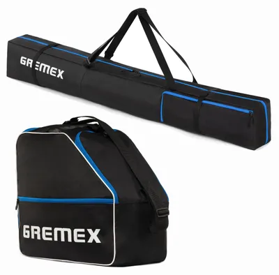 Productafbeelding van Ski boot bag set - waterdicht - voor 1 paar skis