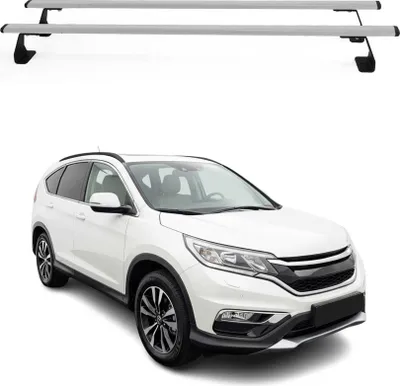 Image de Barres de toit transversales pour Honda CR-V 2012-2016 Acier Gris 2 pcs