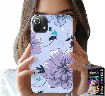 Obrázok produktu pre Puzdro pre Xiaomi Mi 11 Lite – Kvetinové vzory Módne dizajny Zadné kryty