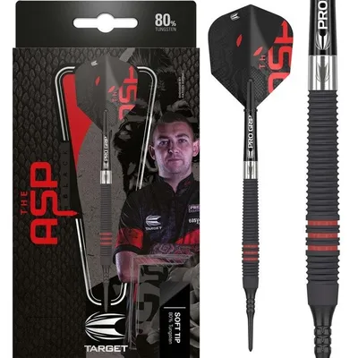 Zdjęcie produktu dla Target Nathan Aspinall 80% Black Softdarts