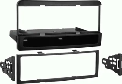 Immagine prodotto di Frontale autoradio 1-DIN con vano portaoggetti compatibile con Ford/Mazda/Mercury nero
