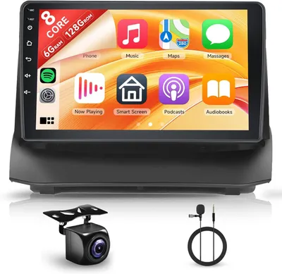 Obrázek produktu pro Android autorádio – autorádio – multimediální systém – rádio s dotykovým displejem – navigační systém – 9palcový HD displej
