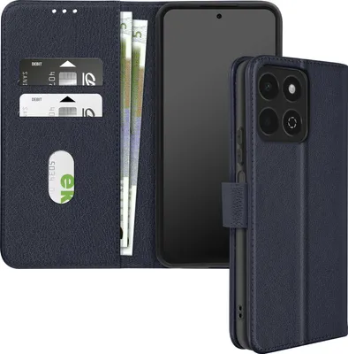 Produktbild von Avizar, Kunstlederetui mit Standfunktion Honor 200 Smart, Nachtblau