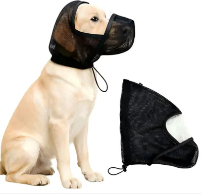 Produktbild von INF Hunde-Moskitonetz-Gesichtsmaske: Kopfschutz gegen Insektenstiche M