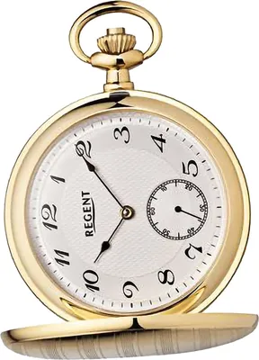 Produktbild von Regent Herren Uhr Armbanduhr Handaufzug Mechanisch Taschenuhren D2URP716