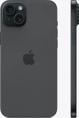 Produktbild von Apple iPhone 15 Plus , 17 cm (6.7"), 2796 x 1290 Pixel, 512 GB, 48 MP, iOS 17, Schwarz