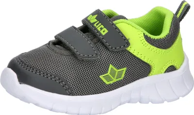 Produktbild von LICO Jungen Sportschuh grau-neongrün mit Klettverschluss 22