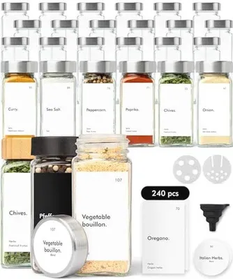 Produktbild von Gewürzbehälter mit Streueinsatz - 24 x 120 ml