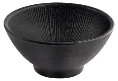 Produktbild von APS 85288 Schale NERO - Melamin, Ø 29 cm, 2,8 Liter, schwarz, stapelbar, spülmaschinengeeignet