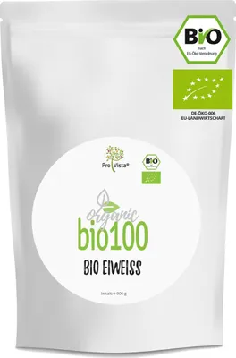 Produktbild von ProVista Micellar Casein - 80% Eiweiss - Natural - DE-ÖKO-006, Beutel 900g