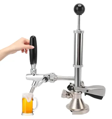 Produktbild von Solidchoice - Edelstahl-Bierfass mit Zapfhahn und Handpumpe