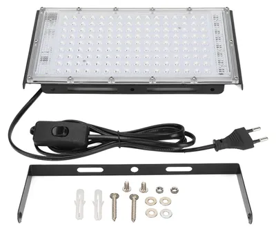 Imagen del producto de Luz de crecimiento para plantas LED de 200W, IP65, resistente al agua, con 144 LEDs, panel cuántico de bajo consumo