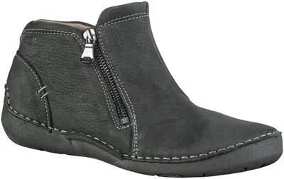 Produktbild von Josef Seibel Fergey 94, wunderschöne Damen Nubukleder Stiefeletten in titan, Lederfutter, herausnehmbares Josef Seibel Leder Fußbett