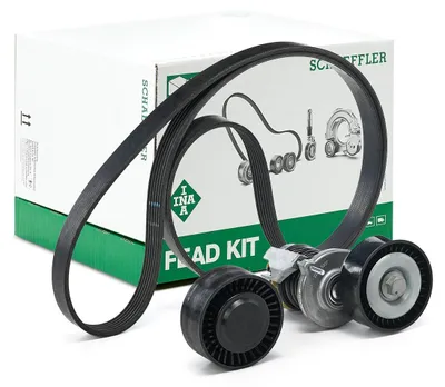 Produktbild von INA 529 0467 10 Keilrippenriemensatz für AUDI A4 Avant (8ED, B7)