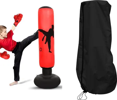 Productafbeelding van INF 210D Oxford-stof. Buitenbeschermhoes voor een fitnessboks-paal