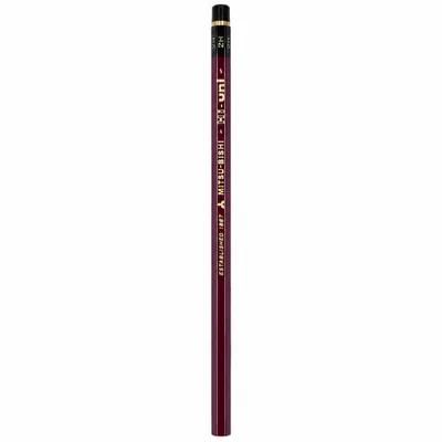 Productafbeelding van Mitsubishi Pencil Hi-uni Houten Grafietpotlood - Hardheid 2H