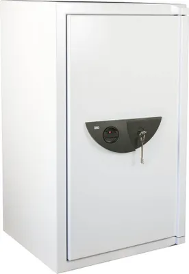 Produktbild von BURG WÄCHTER Sicherheitsschrank WS Office 804 K 300 Sicherheitsstufe B nach VDMA 24992 lichtgrau 64,1 x 55,4 x 109,6 cm