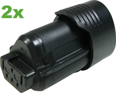 Produktbild von 2x Trade-Shop Li-Ion Akku 12V 1500mAh ersetzt AEG L1215 L1215R für BS12C BLL12C BS12C2 BSS12C BWS12