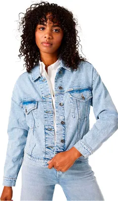 Produktbild von Garcia Emira Jeansjacke Blau 2XL Frau Blau 2XL