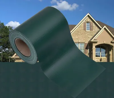 Produktbild von "im Angebot" Garten-Sichtschutz 4 Stk. PVC 35x0,19 m Mattgrün - Metallzäune CC792
